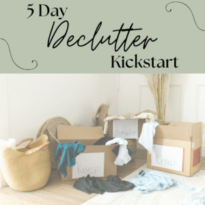 5 Day Declutter Kickstart Email Challenge